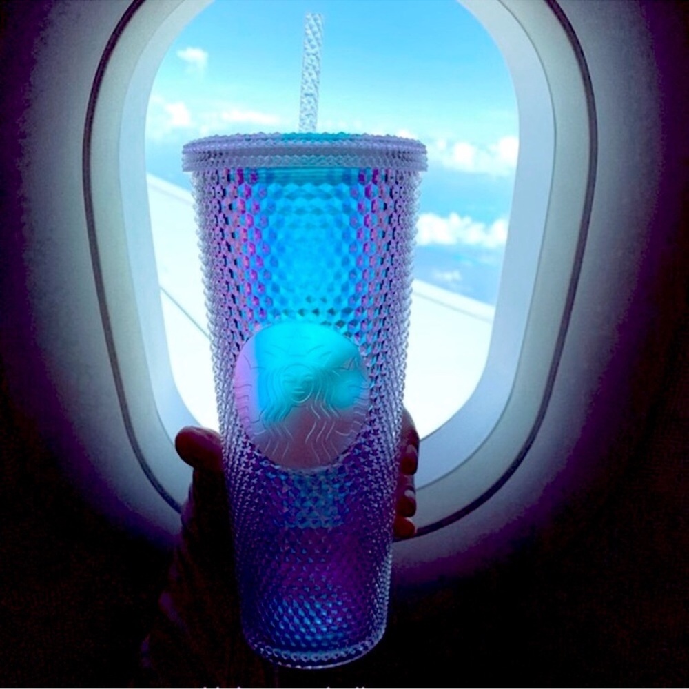 ORIGINAL UNICORN US 2018 IRIDESCENT JEWEL DIAMOND CRYSTAL CUT TUMBLER MERMAID - Picture 3 of 7